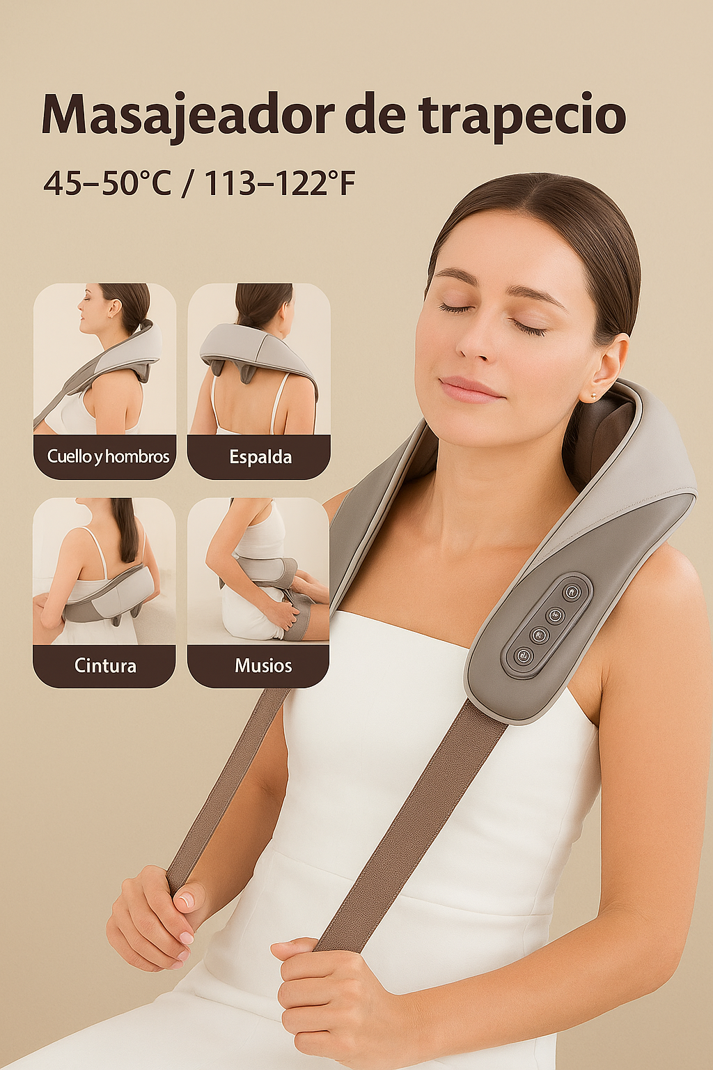 Waydroo - Masajeador de Cuello y Hombros